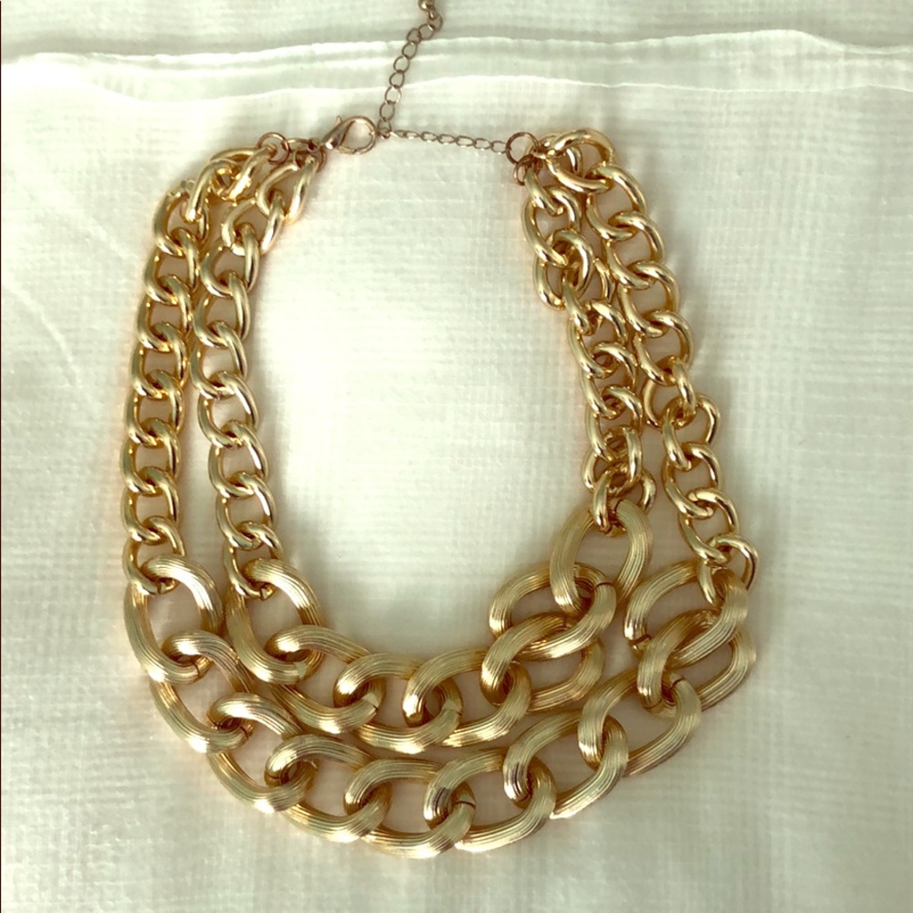 Gold necklace